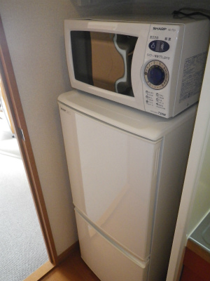 Other Equipment. Microwave & refrigerator also comes with