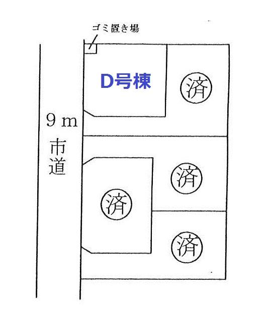 Compartment figure. Land price 15.4 million yen, Land area 120.98 sq m