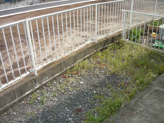 Balcony. Veranda part first floor garden