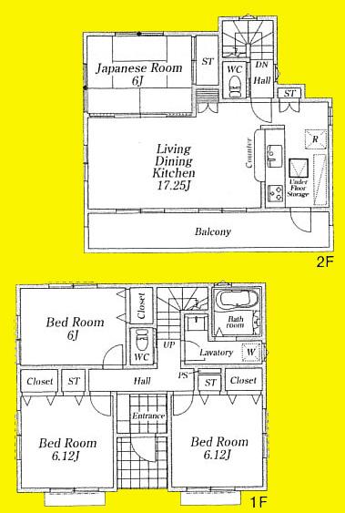 Floor plan. (1), Price 26,800,000 yen, 4LDK, Land area 121.59 sq m , Building area 95.98 sq m