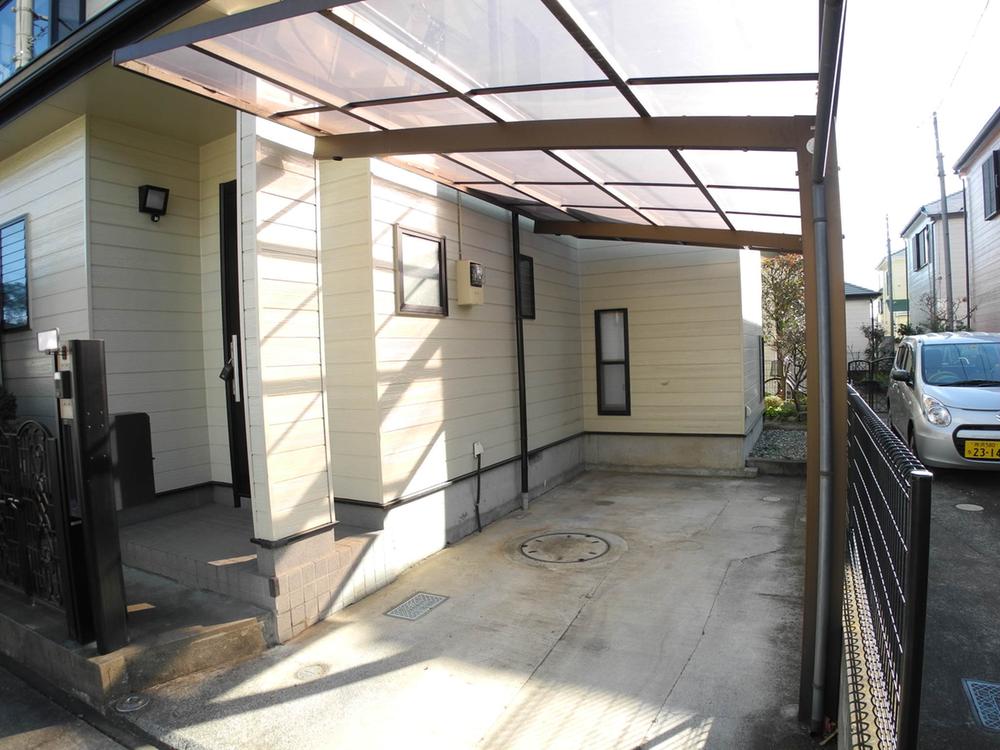 Parking lot. Carport (November 2013) Shooting