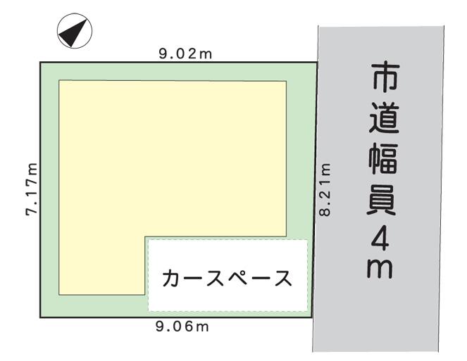Compartment figure. 21,800,000 yen, 3LDK, Land area 74.02 sq m , Building area 81.14 sq m car space Yes