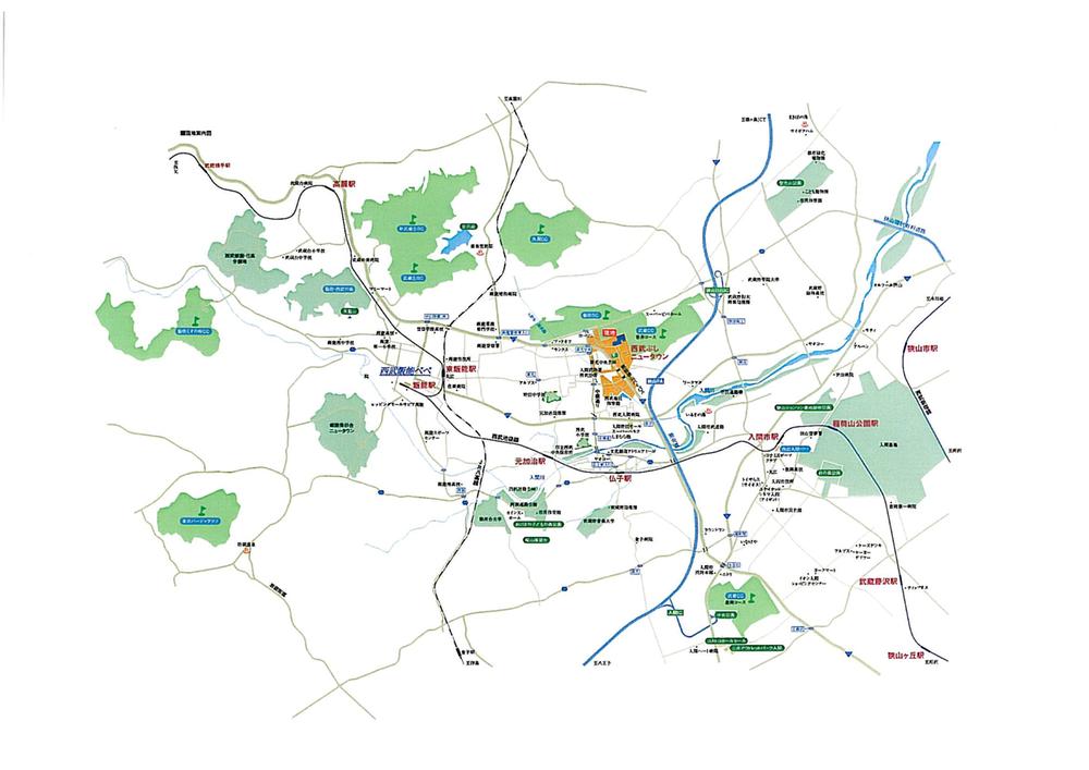 Access view. Area Map