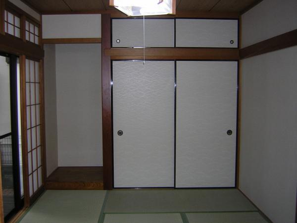 Non-living room. tatami ・ Sliding door ・ Sliding door ・ Was cross Chokawa