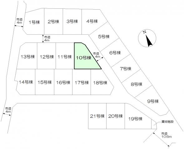 Compartment figure. 22,800,000 yen, 4LDK+2S, Land area 115.05 sq m , Building area 94.77 sq m