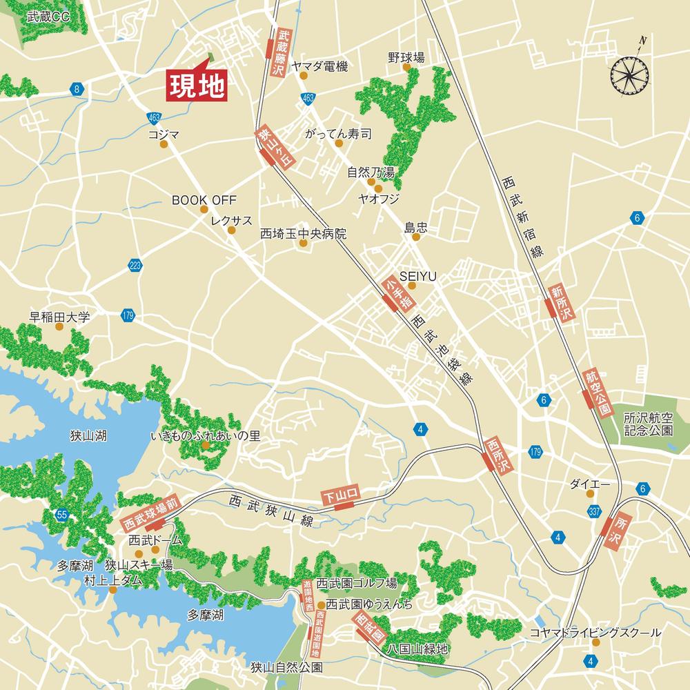Other local. Local surrounding facilities (Tokorozawa)
