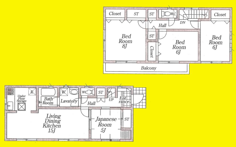 Floor plan. (1), Price 25,800,000 yen, 4LDK, Land area 121.05 sq m , Building area 96.79 sq m