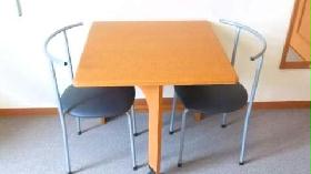 Other. Chair, Folding table