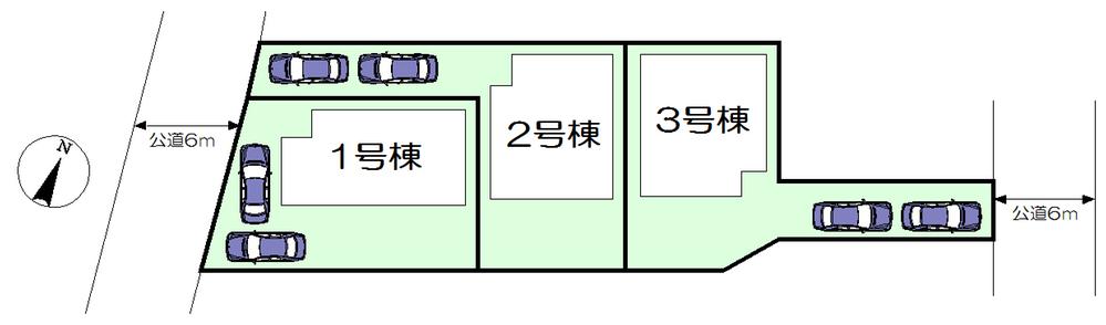 The entire compartment Figure. All sections 45 square meters or more Two whole building car space