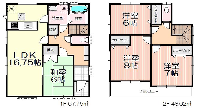 Floor plan. Sayama about walk to the west than 550m local to elementary school 7 minutes of Sayama elementary school