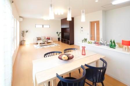 Model house photo. Model house (136 Building ・ LDK)