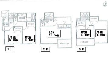 Floor plan. 23.8 million yen, 4LDK, Land area 82.07 sq m , Building area 104.82 sq m