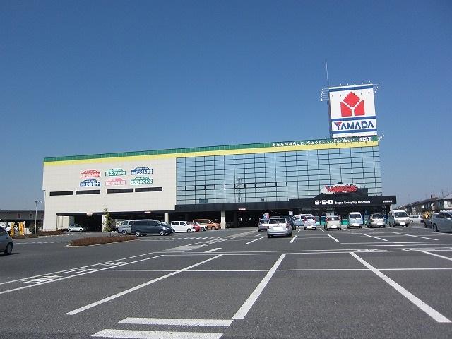 Home center. Yamada Denki Tecc Land Kasukabe to head office 1473m