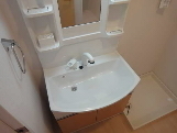 Washroom. It comes with Vanity in dressing room