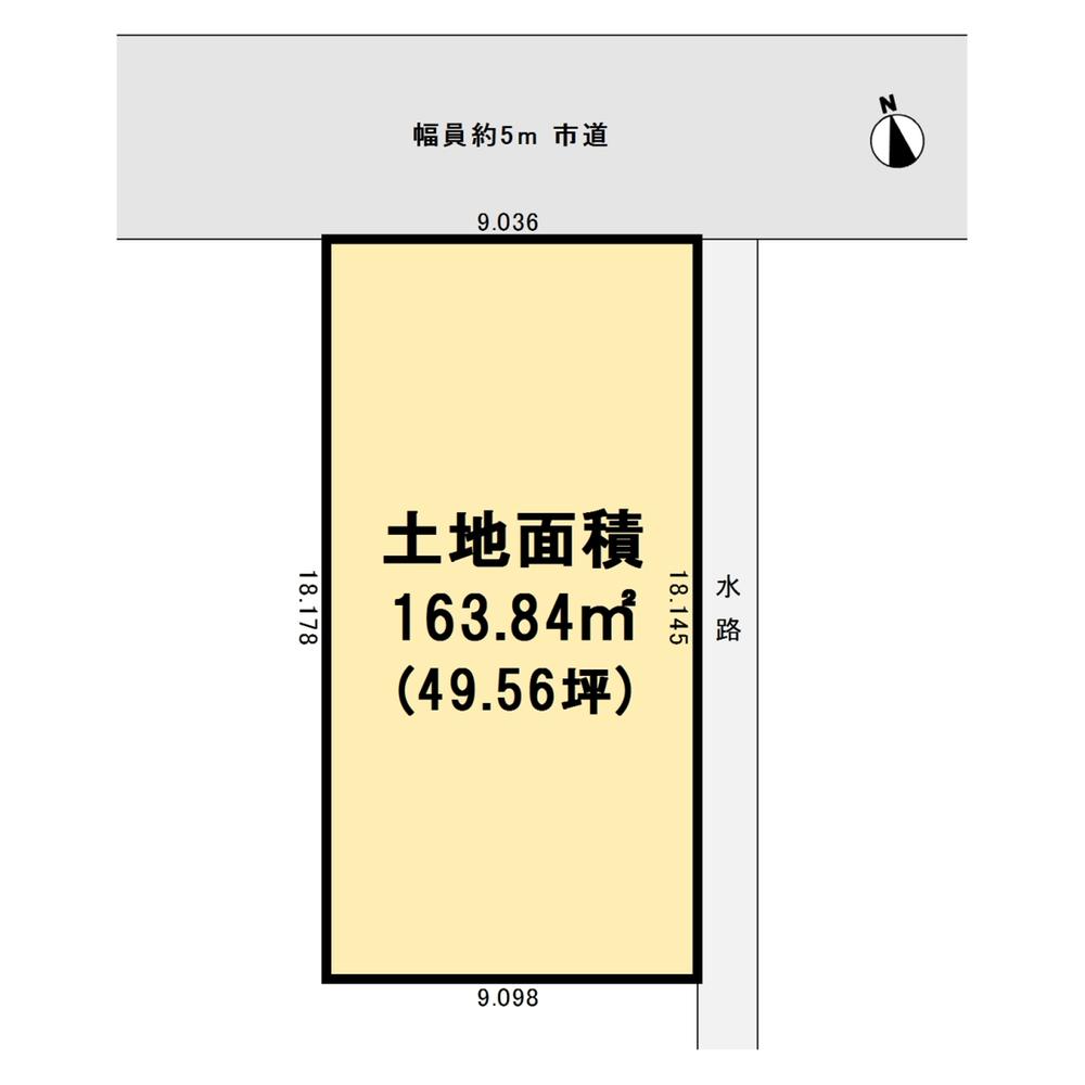 Compartment figure. 36 million yen, 4LDK, Land area 163.84 sq m , Building area 112.23 sq m land about 49.56 square meters of shaping land