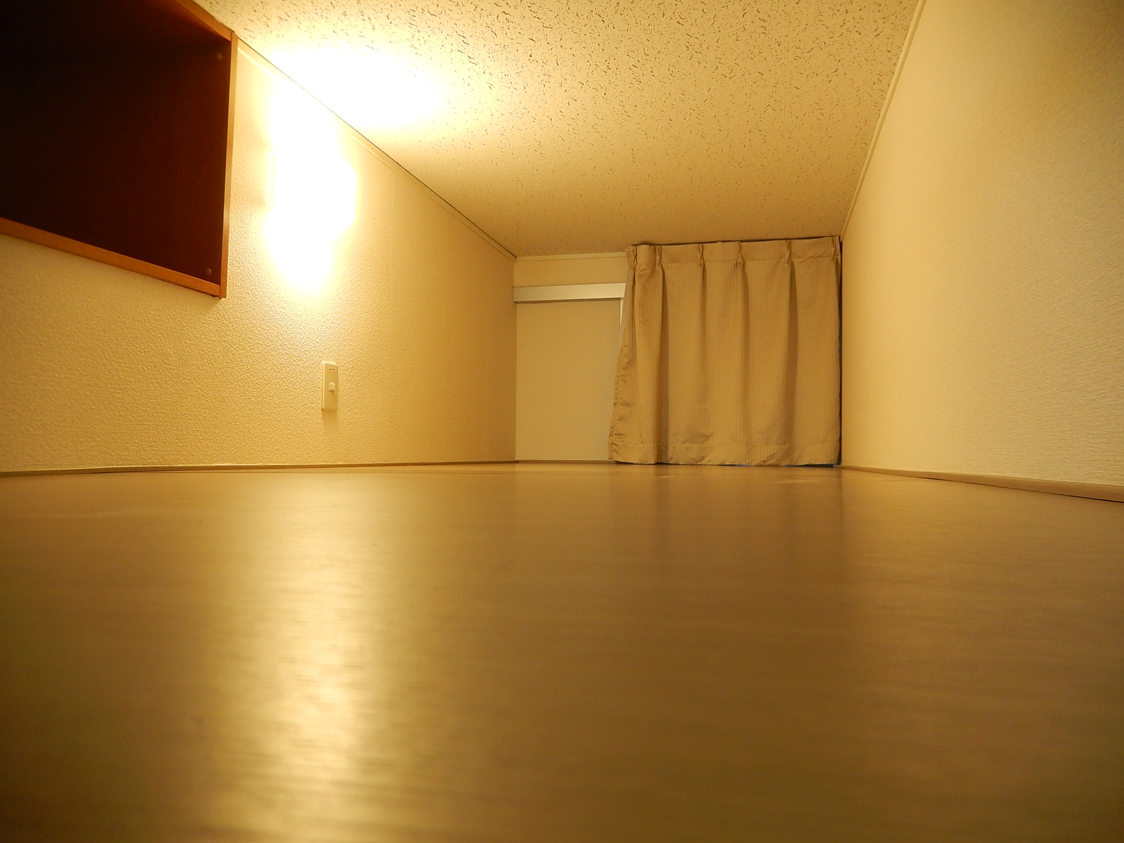 Other room space. Loft is the space of 3 minutes mat! 