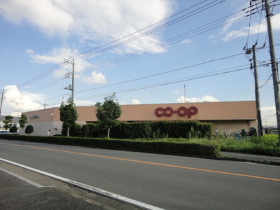 Supermarket. 450m to Saitama Co-op (super)