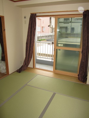 Living and room. Tatami Japanese-style is made of Japanese paper! Strong and does not tan