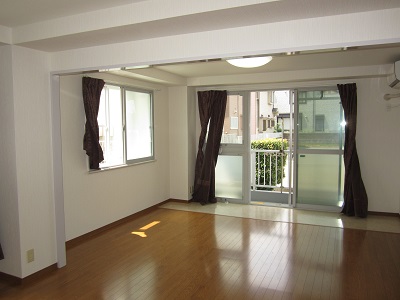 Living and room. Spacious LDK! 15.5 is a Pledge!