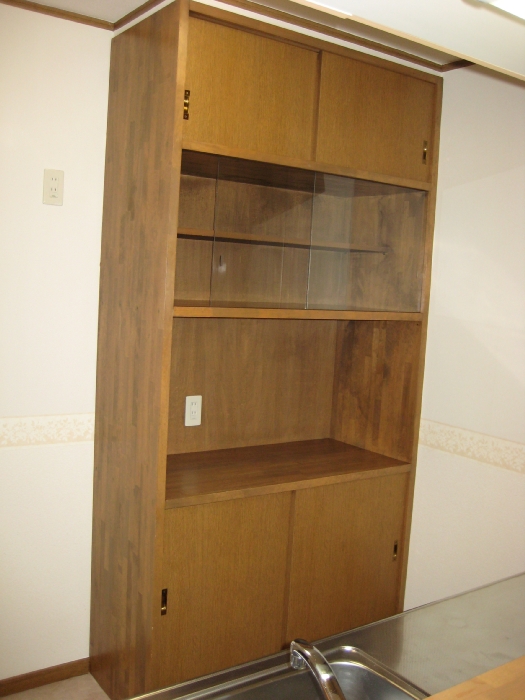 Kitchen. Equipped cupboard