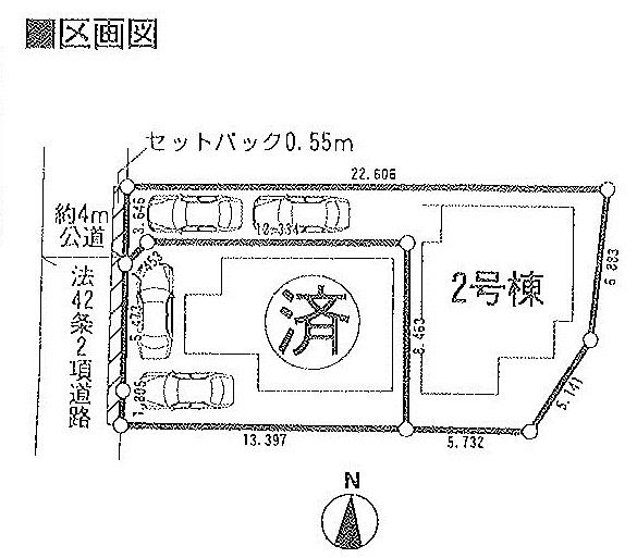 Compartment figure. 20.8 million yen, 4LDK, Land area 126.83 sq m , Building area 102.87 sq m