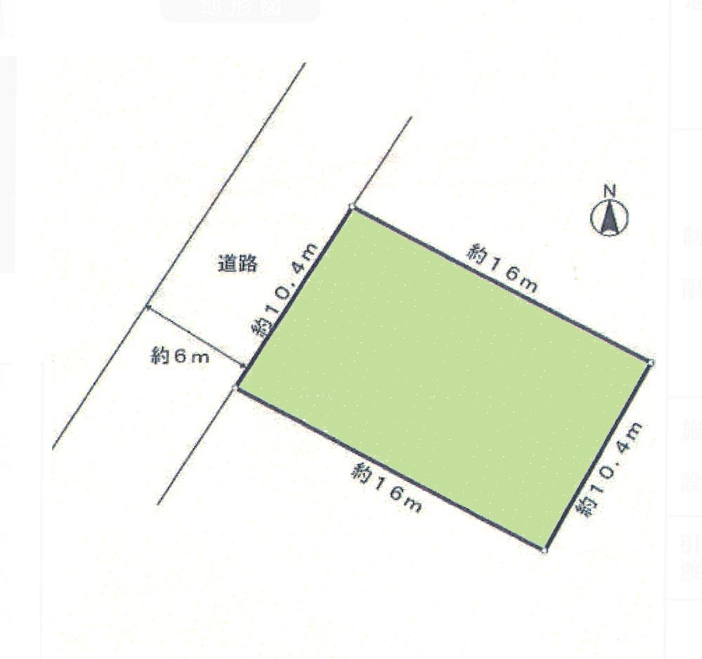 Compartment figure. Land price 15.8 million yen, Land area 186.9 sq m compartment view