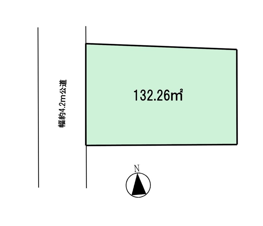 Compartment figure. 29,800,000 yen, 4LDK, Land area 132.26 sq m , Building area 90.26 sq m compartment view