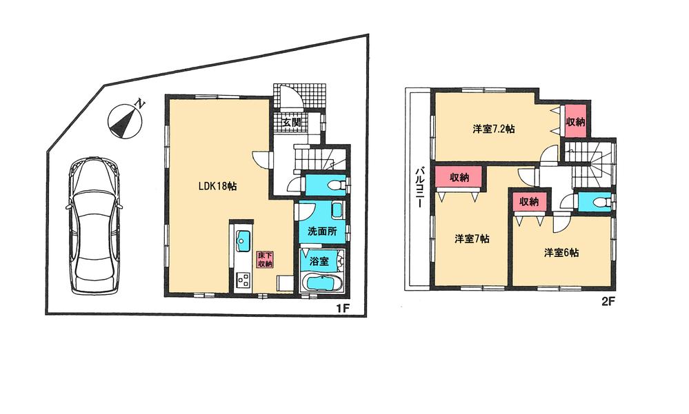 Building plan example (floor plan). Reference Plan