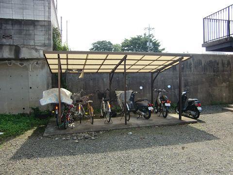 Other common areas. Place for storing bicycles