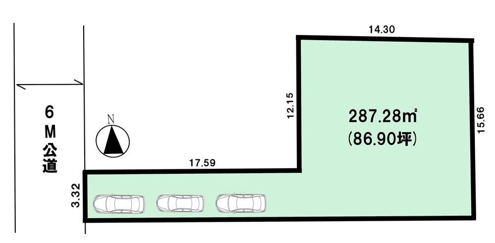 Compartment figure. 55,800,000 yen, 10LDK, Land area 287.28 sq m , Building area 185.45 sq m