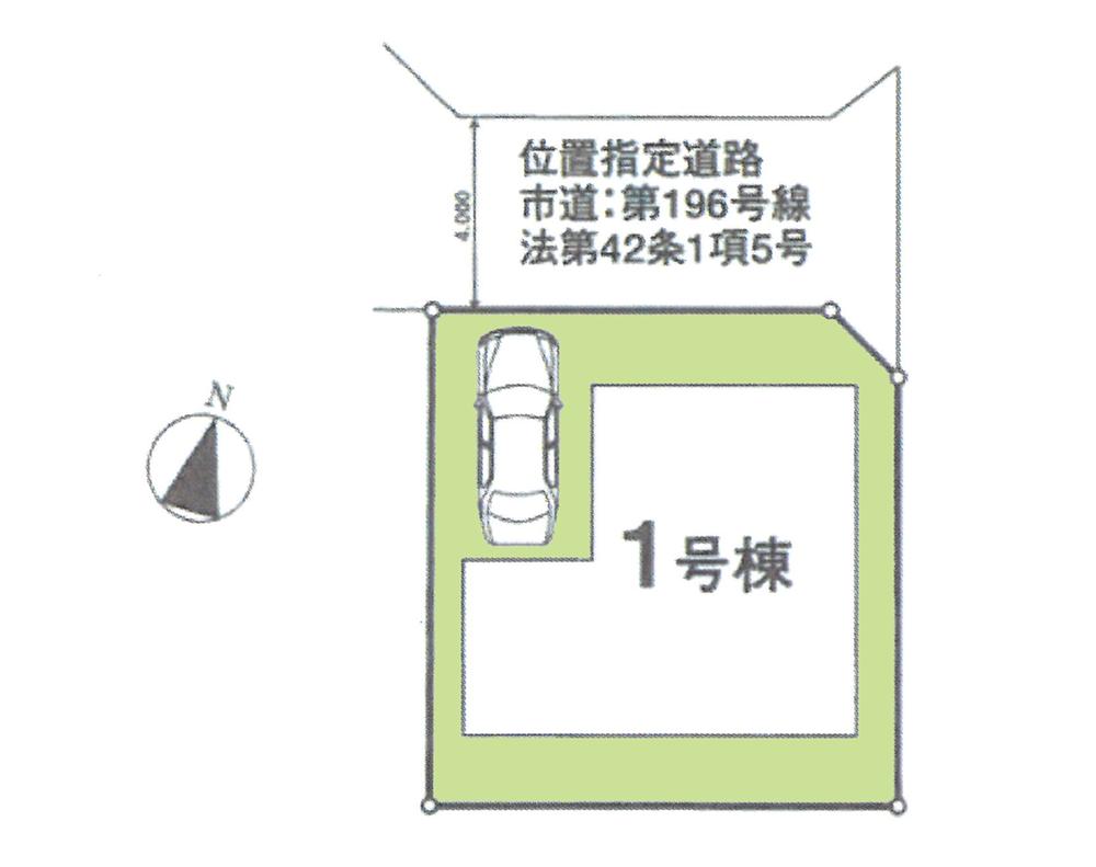 Compartment figure. 22,800,000 yen, 4LDK, Land area 99.89 sq m , Building area 91.91 sq m compartment view