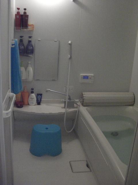 Bathroom. Local shooting