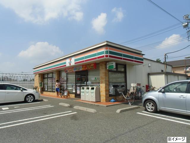 Convenience store. Seven-Eleven Kawagoe Wakitahon the town store (convenience store) to 494m