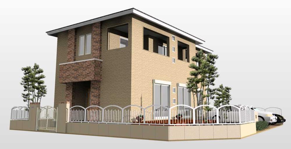 Building plan example (exterior photos). Building Perth Total floor area 115.38 sq m Building price 17.5 million yen (tax included)