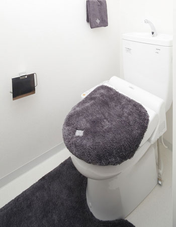 Bathing-wash room.  [Washlet toilet] Washlet toilet stylish design. It is clean, safe and easy-to-use type.