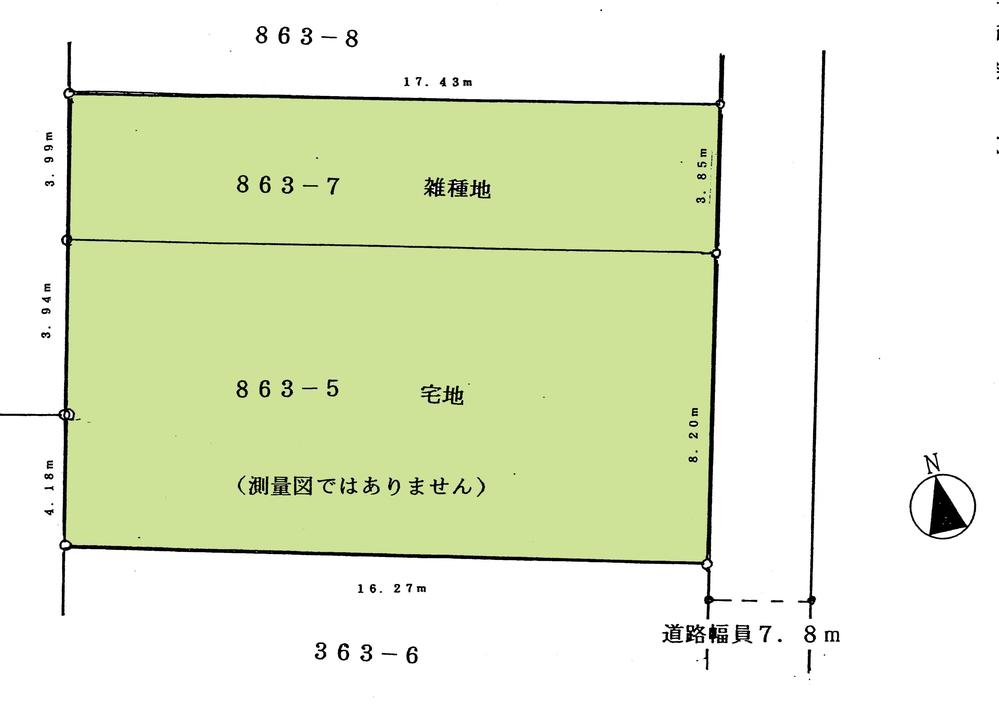 Compartment figure. Land price 13.8 million yen, Land area 200.25 sq m compartment view