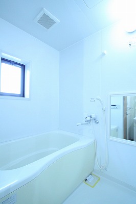 Bath. Convenient small window with the bath in the ventilation