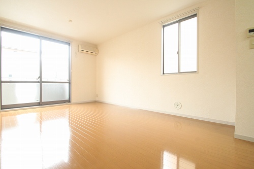 Other room space. Bright living room of the two-sided lighting