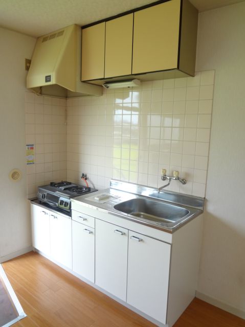 Kitchen. Plenty with storage shelves up and down