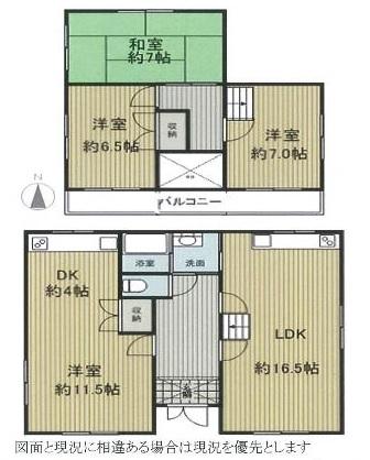 Floor plan. 34,800,000 yen, 4LDK, Land area 945.45 sq m , Building area 110.61 sq m