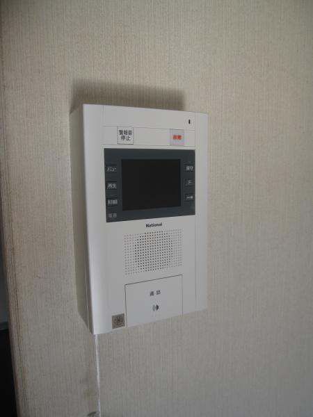 Other introspection. Monitor with intercom that visitors at a glance