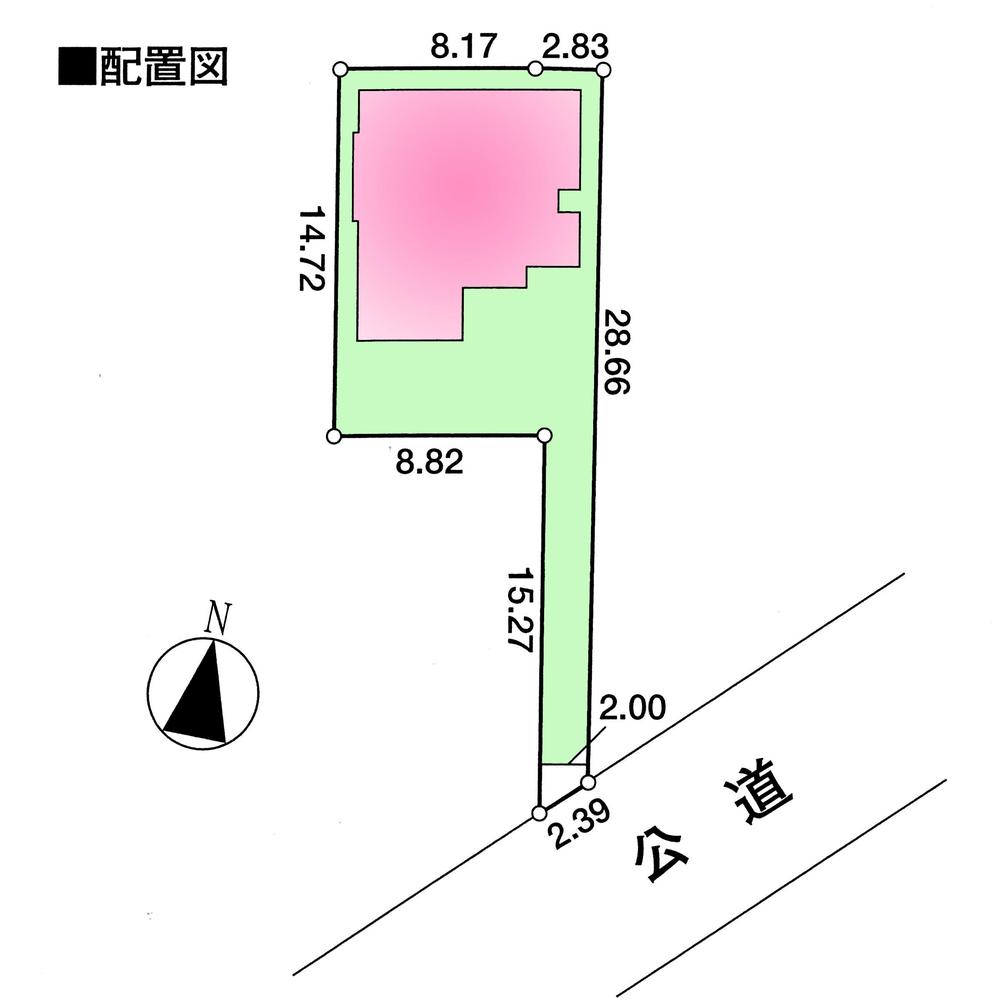 Compartment figure. 38,500,000 yen, 7DK + S (storeroom), Land area 190.56 sq m , Building area 144.41 sq m