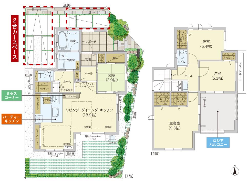 Floor plan. Price TBD , 4LDK, Land area 138.73 sq m , Building area 120.82 sq m