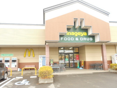 Supermarket. Inageya to (super) 305m