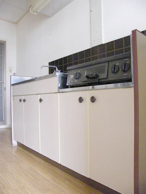 Kitchen. Gas stove can be installed kitchen