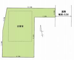 Compartment figure. Land price 6 million yen, Land area 77.05 sq m compartment view