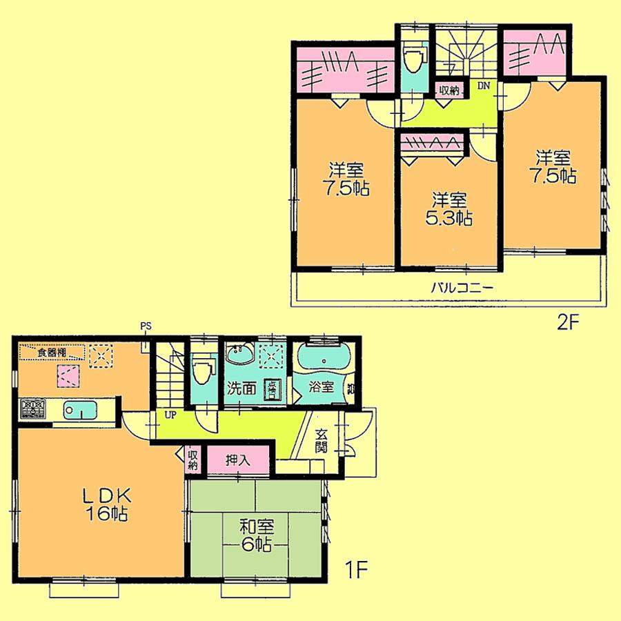 Floor plan. 25,800,000 yen, 4LDK, Land area 200.5 sq m , Building area 103.09 sq m located view in addition to this, It will be provided by the hope of design books, such as layout.