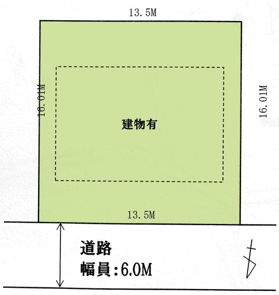 Compartment figure. Land price 13 million yen, Land area 216.22 sq m compartment view