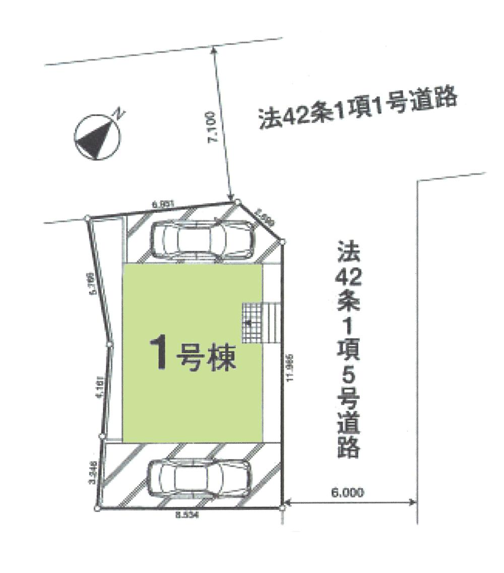 Compartment figure. 28.8 million yen, 4LDK, Land area 110.71 sq m , Building area 96.39 sq m compartment view