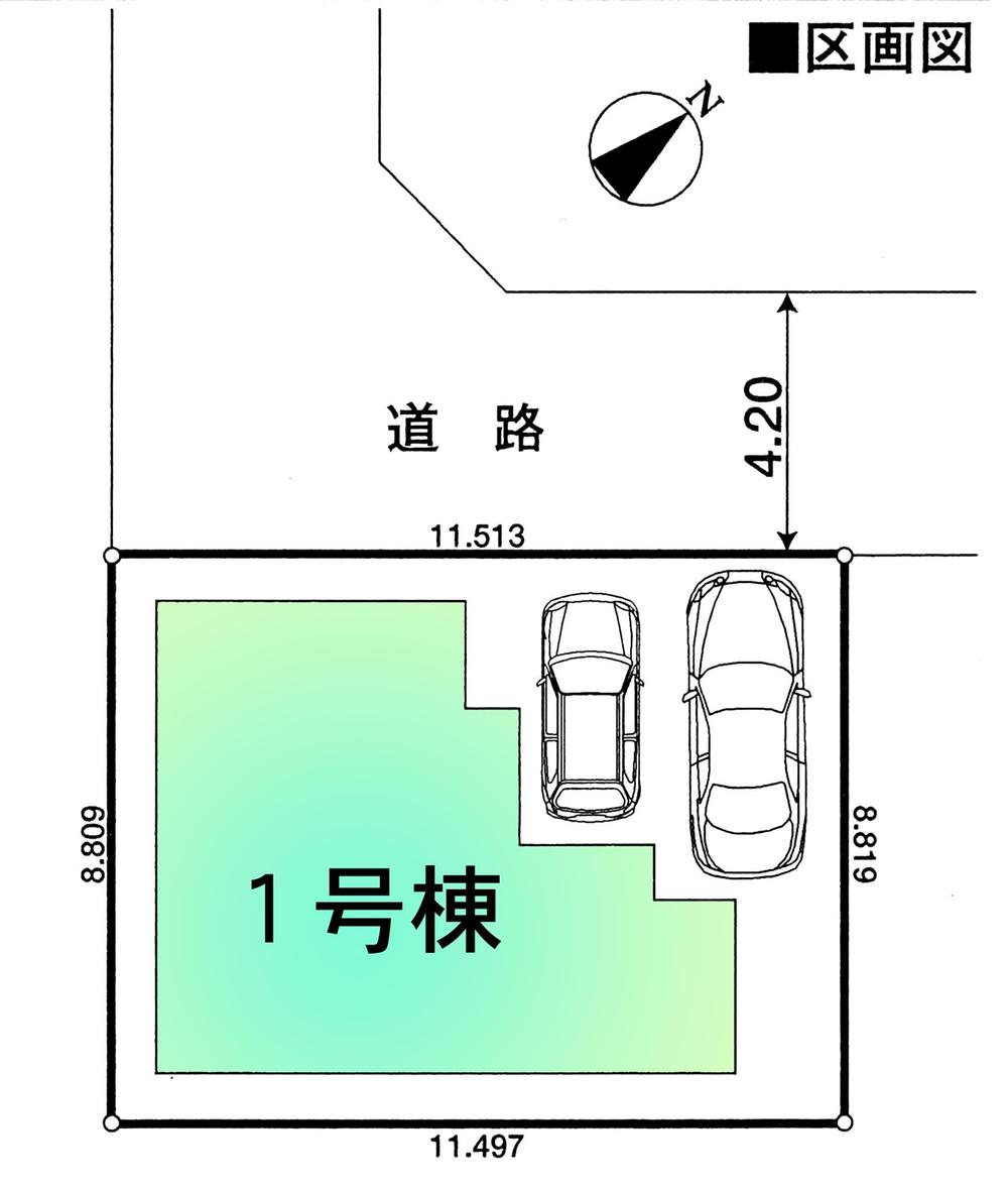 Compartment figure. 28.8 million yen, 4LDK, Land area 101.4 sq m , Building area 98.61 sq m